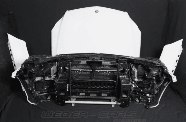 OEM Mercedes X166 GL63 AMG V8 радиатор преден пакет капак броня фарове - Изображение 6